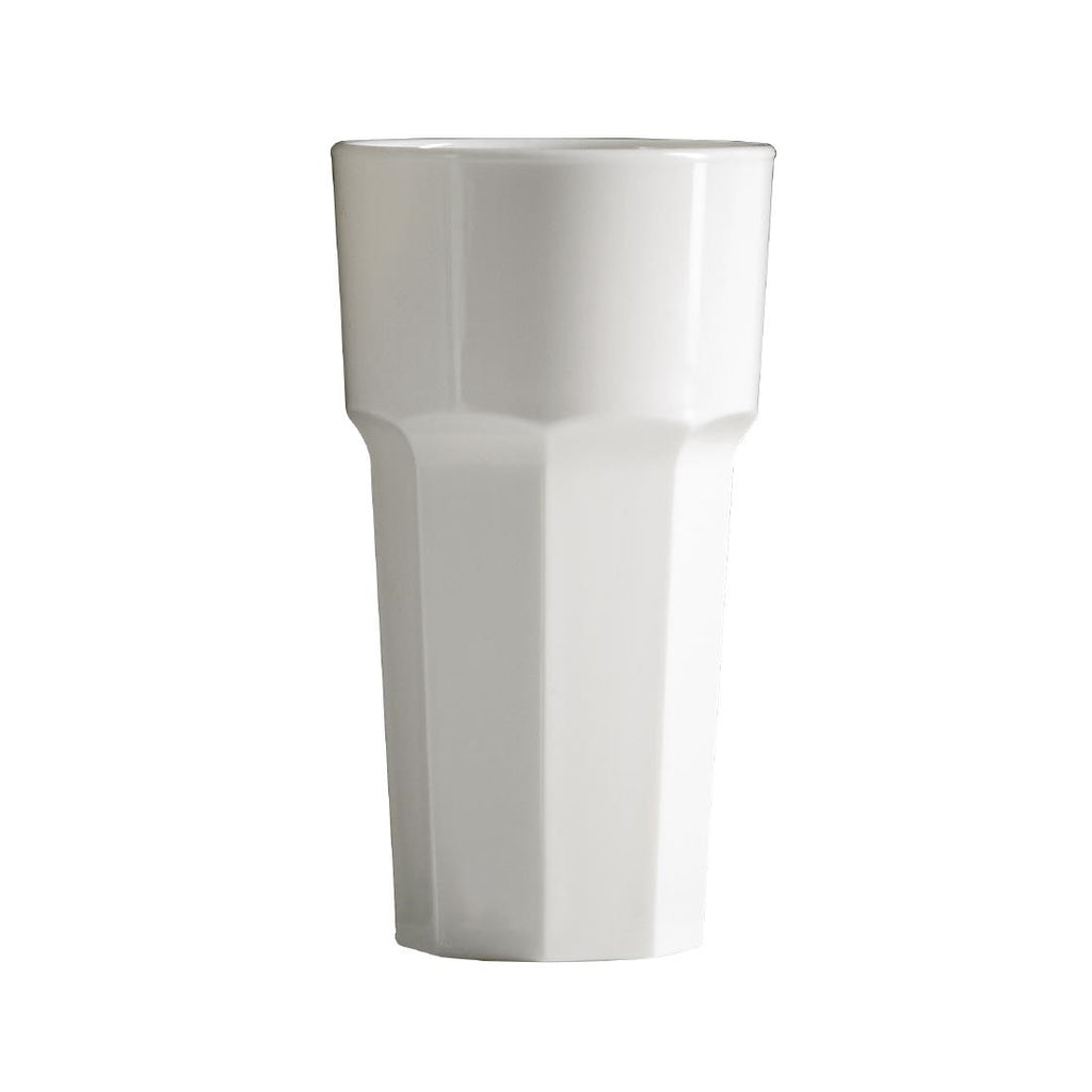 BBP Polycarbonate Tumbler 340ml White (Pack of 36) by BBP - Lordwell Catering Equipment