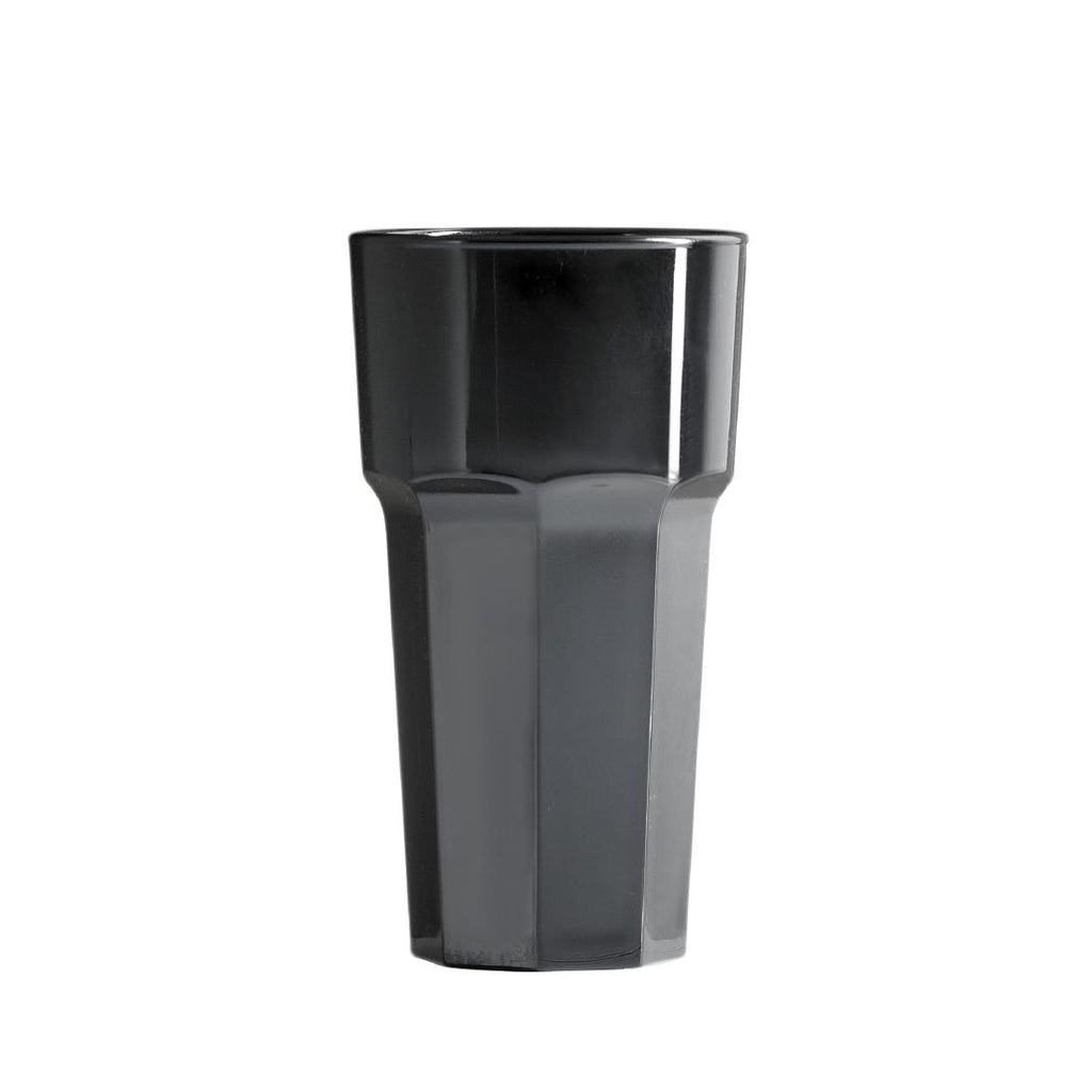 BBP Polycarbonate Tumbler 341ml Black (Pack of 36) by BBP - Lordwell Catering Equipment