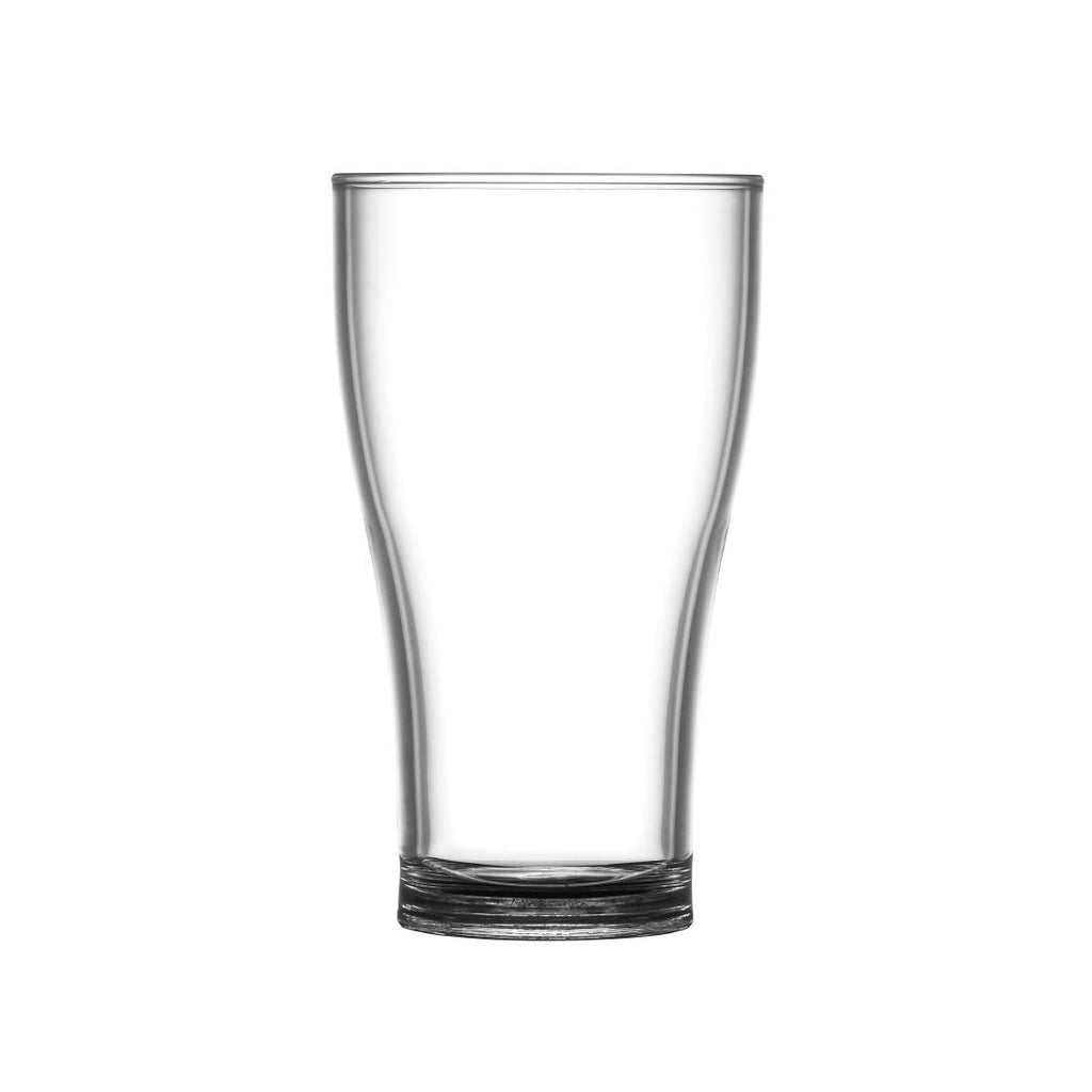 BBP Polycarbonate Nucleated Viking Pint Glasses CE Marked (Pack of 24) by BBP - Lordwell Catering Equipment