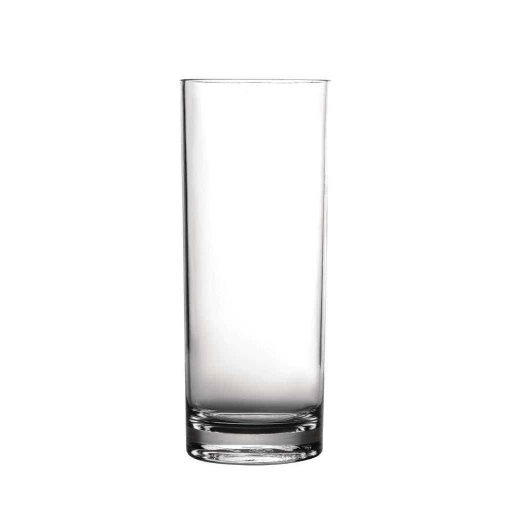 Olympia Kristallon Polycarbonate Hi Ball Glasses Clear 360ml (Pack of 6) by Olympia - Lordwell Catering Equipment
