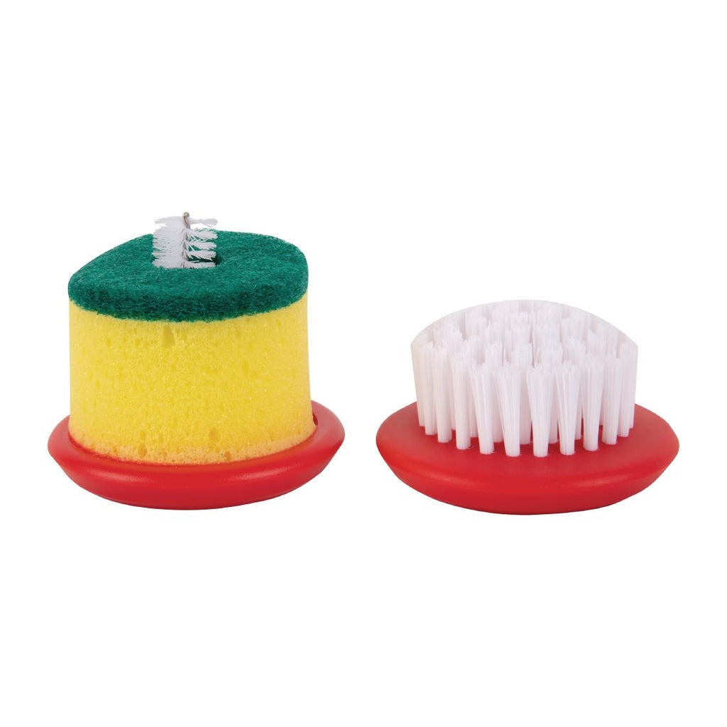 Urnex Scrubz Espresso Machine Group Head Replacement Cleaning Brush Head Set by Urnex - Lordwell Catering Equipment