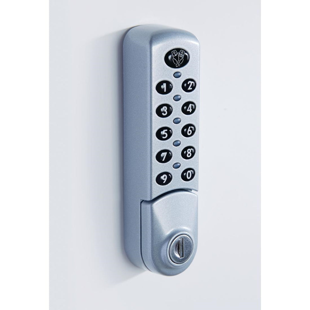 Timberbox Four Door Electronic Combination Lock Locker Ash Finish by Timberbox - Lordwell Catering Equipment