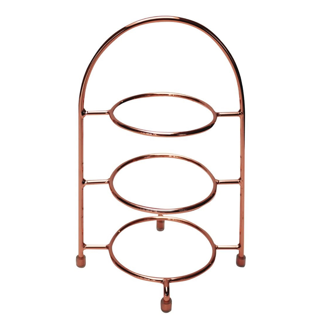 APS Copper Plate Stand for 3x 170mm Plates by APS - Lordwell Catering Equipment