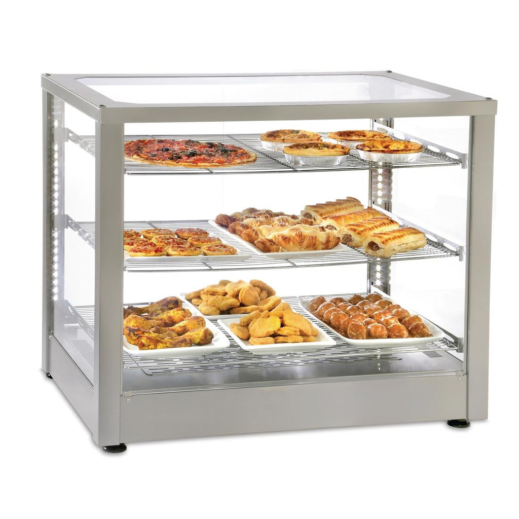 Roller Grill Heated 3 Shelf Display Cabinet WD780 DI by Roller Grill - Lordwell Catering Equipment