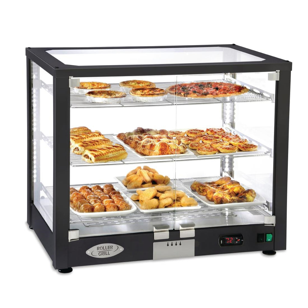 Roller Grill Heated 3 Shelf Display Cabinet WD780 DN by Roller Grill - Lordwell Catering Equipment