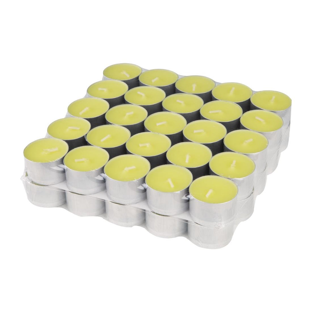 Eazyzap Citronella Tea Lights (Pack of 50) by Eazyzap - Lordwell Catering Equipment