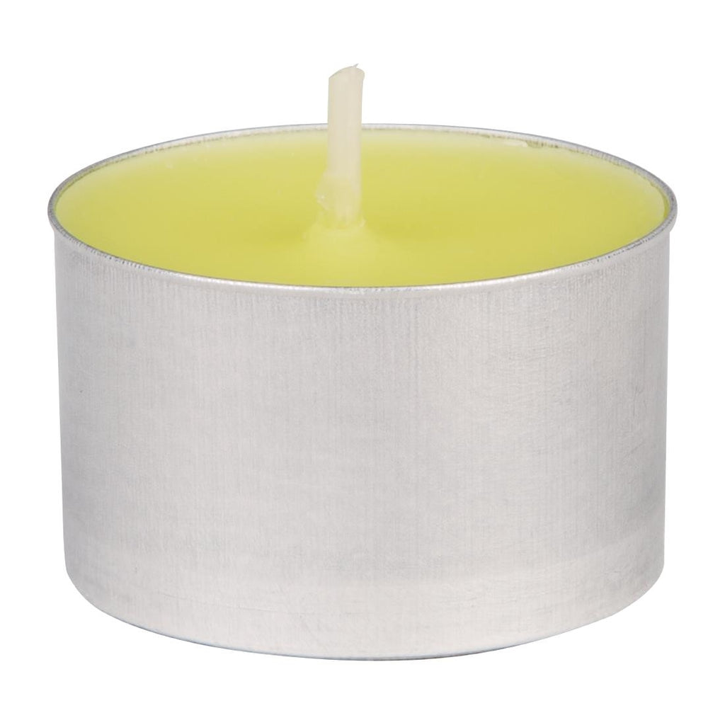 Eazyzap Citronella Tea Lights (Pack of 50) by Eazyzap - Lordwell Catering Equipment