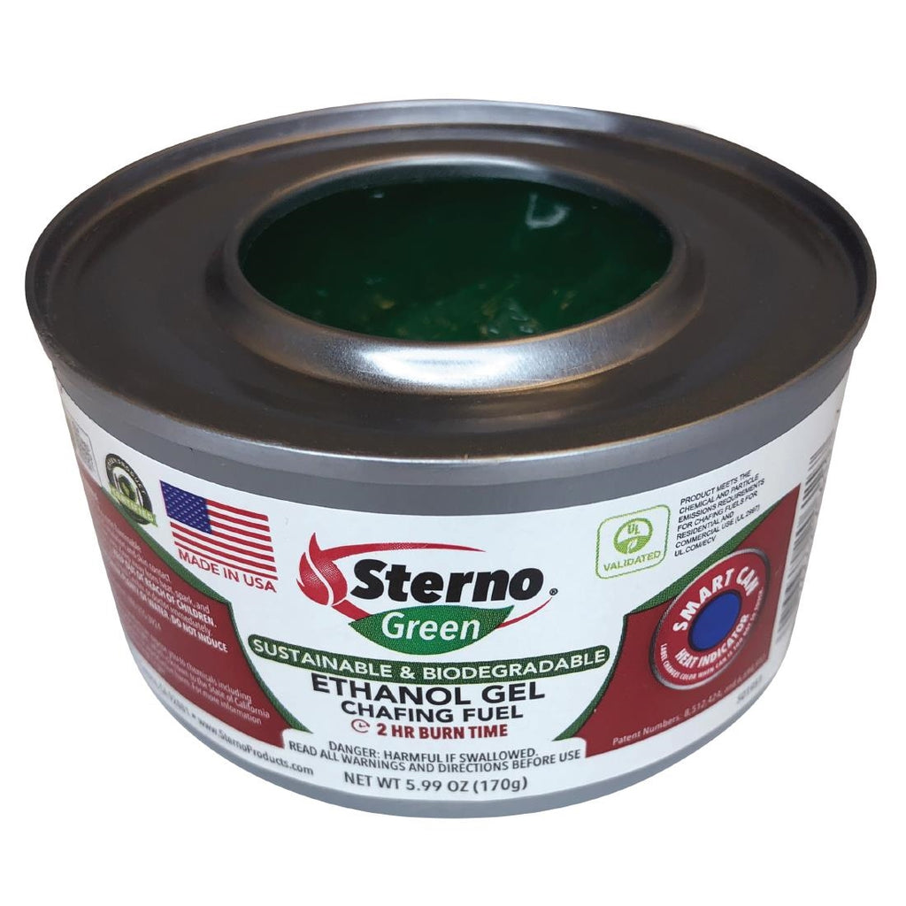 Sterno Green Ethanol Gel Chafing Fuel 2 Hour (Pack of 12) by Sterno - Lordwell Catering Equipment