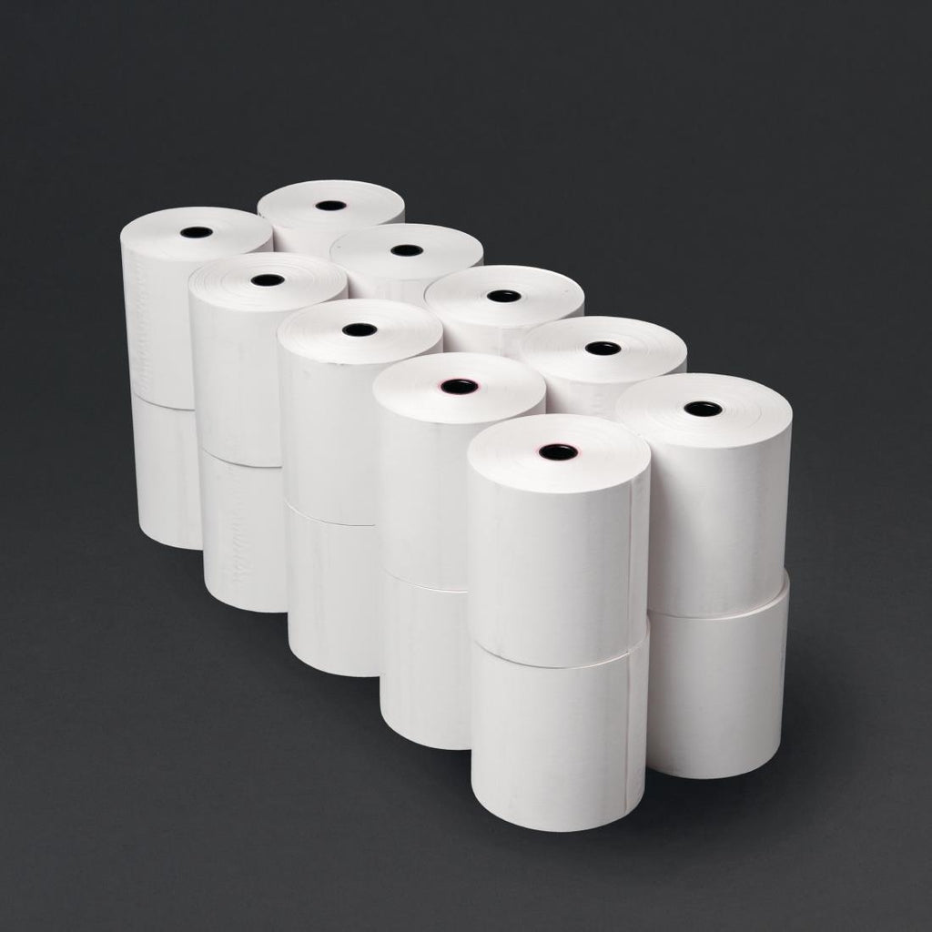 Olympia Thermal Till Roll 80 x 72mm (Pack of 20) by Fiesta - Lordwell Catering Equipment