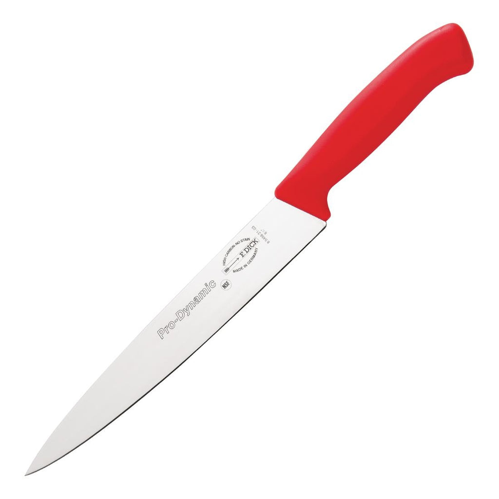 Dick Pro Dynamic HACCP Slicer Red 21.5cm DL343