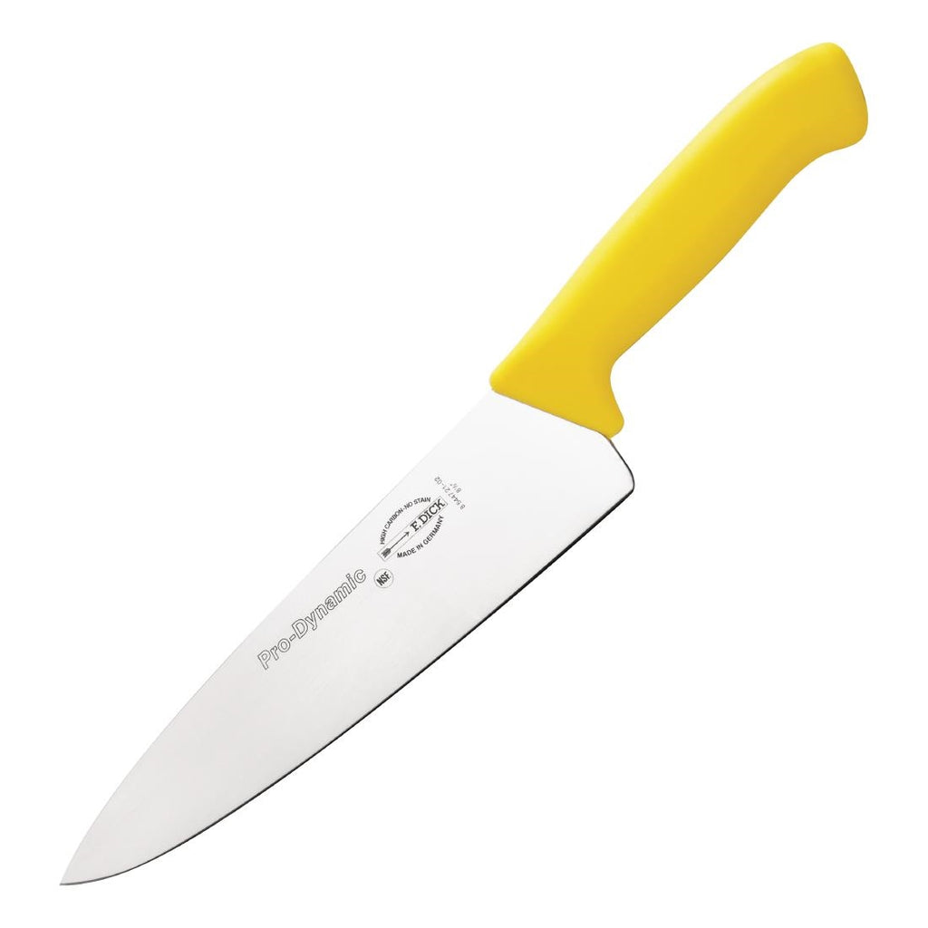 Dick Pro Dynamic HACCP Chefs Knife Yellow 21.5cm DL359