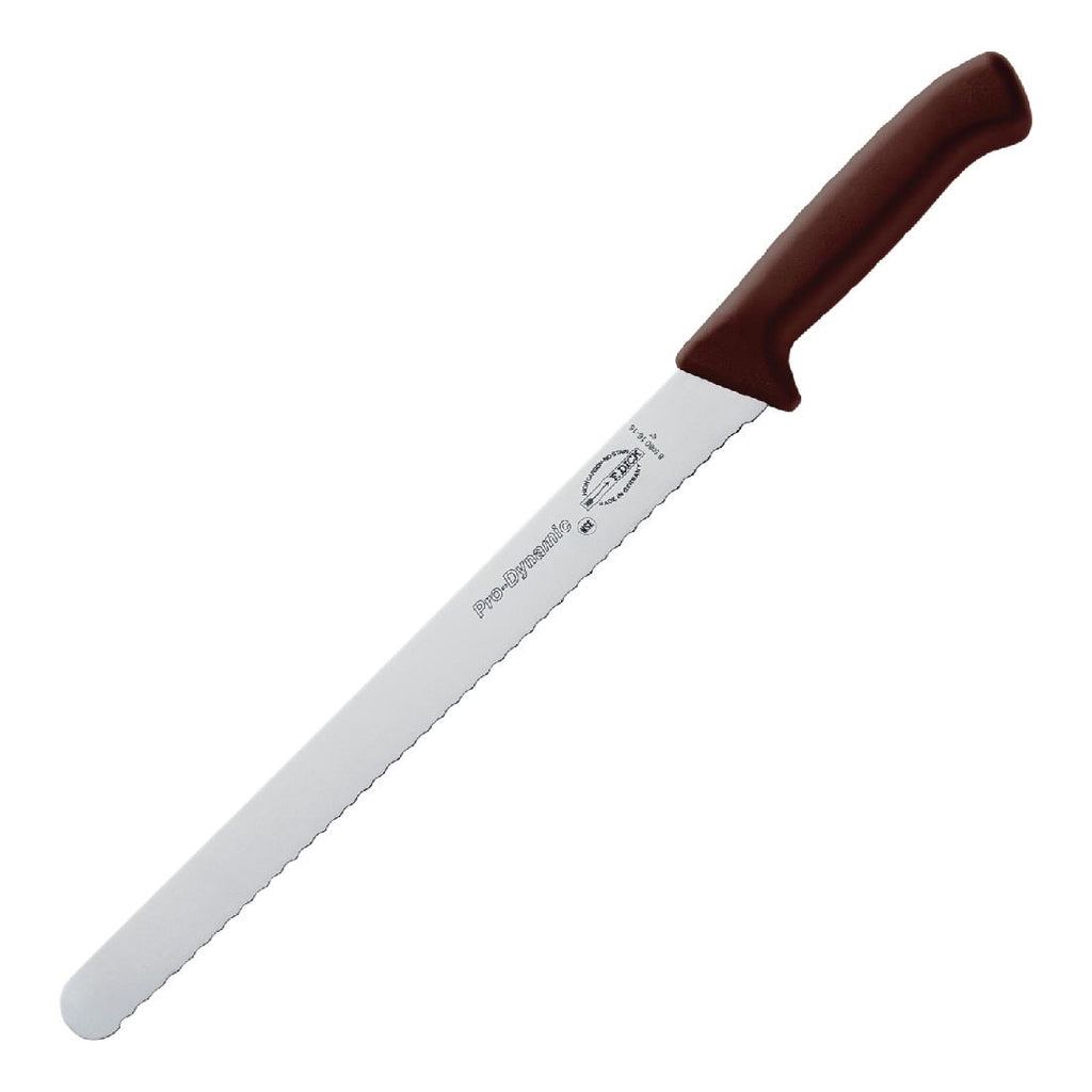 Dick Pro Dynamic HACCP Serrated Slicer Brown 30.5cm DL371