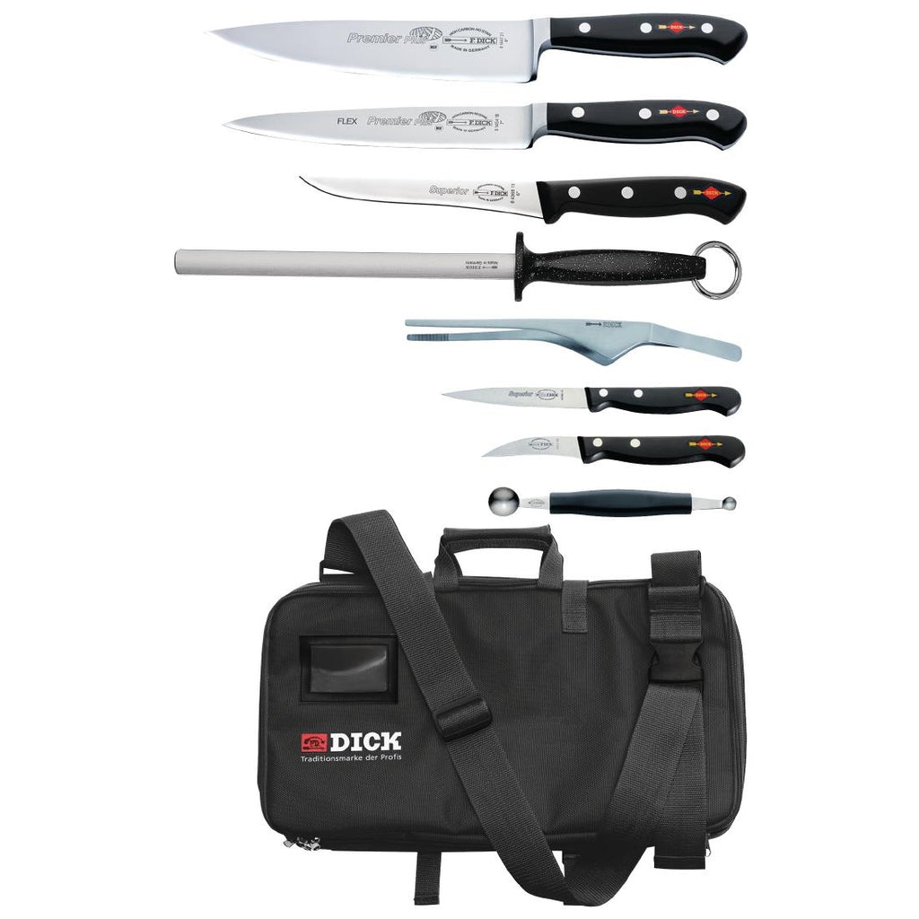 Dick 8 Piece Knife Set With Case DL386