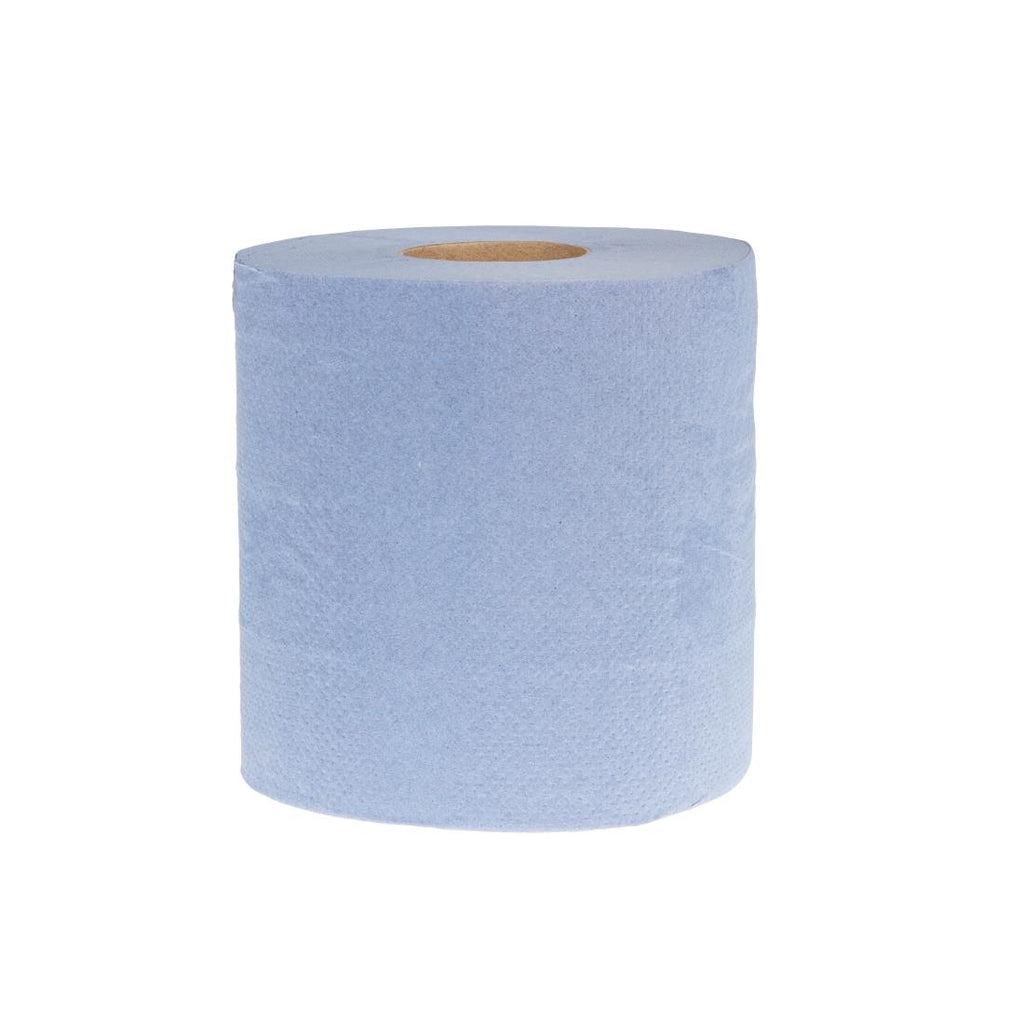 Jantex Centrefeed Blue Rolls 2-Ply 120m (Pack of 6) DL921
