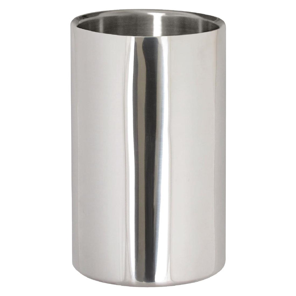 Polished Stainless Steel Wine And Champagne Cooler DM118