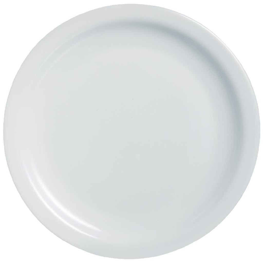 Arcoroc Opal Hoteliere Narrow Rim Plates 155mm (Pack of 6) DP063