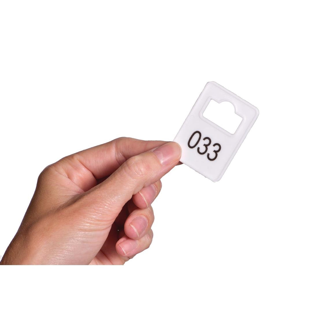 Chrome Plated Steel Hangers with Tags (Pack of 50) DP918