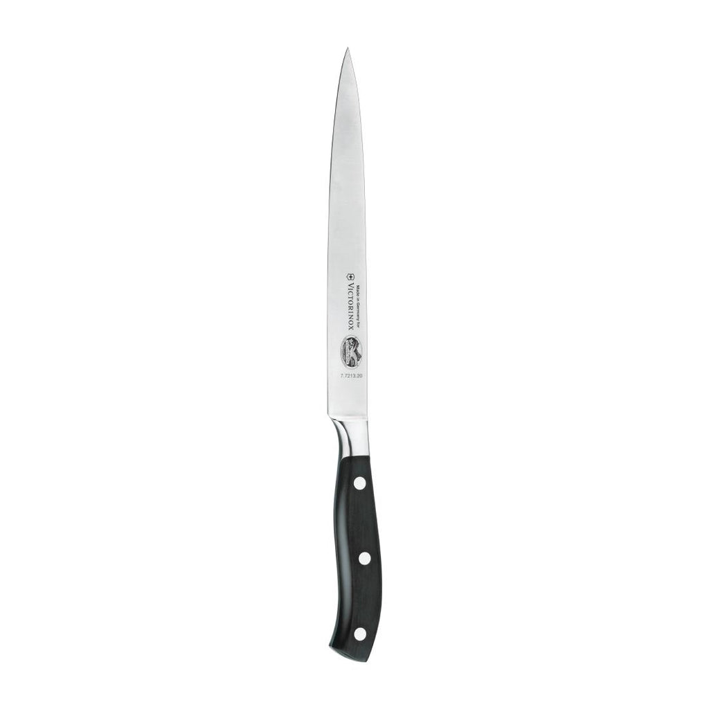 Victorinox Fully Forged Fillet Knife Black 20cm DR503