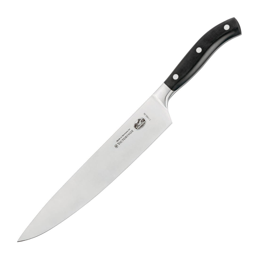 Victorinox Fully Forged Chefs Knife Black 25cm DR510
