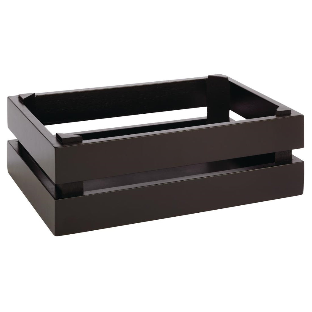 APS Superbox Buffet Crate Black GN1/4 DR738