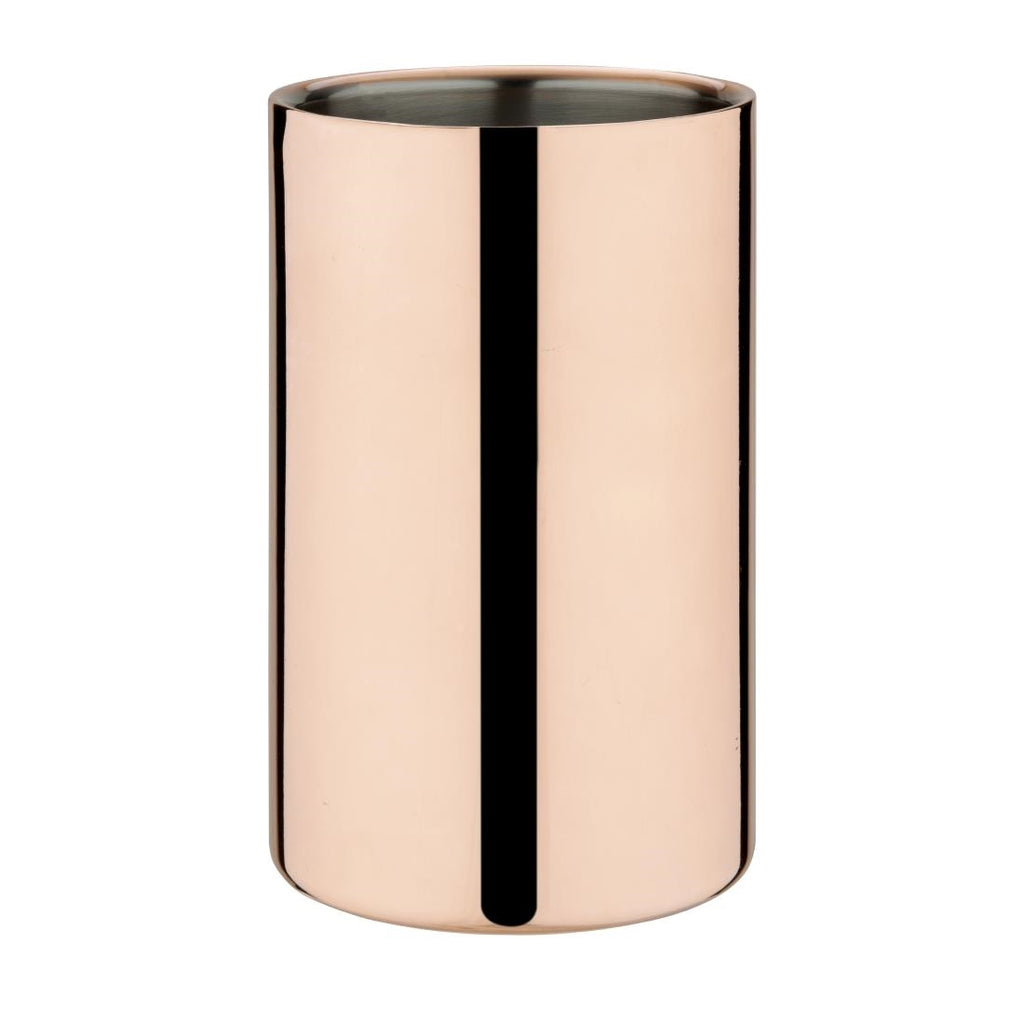 Olympia Copper Plated Wine Cooler DR741