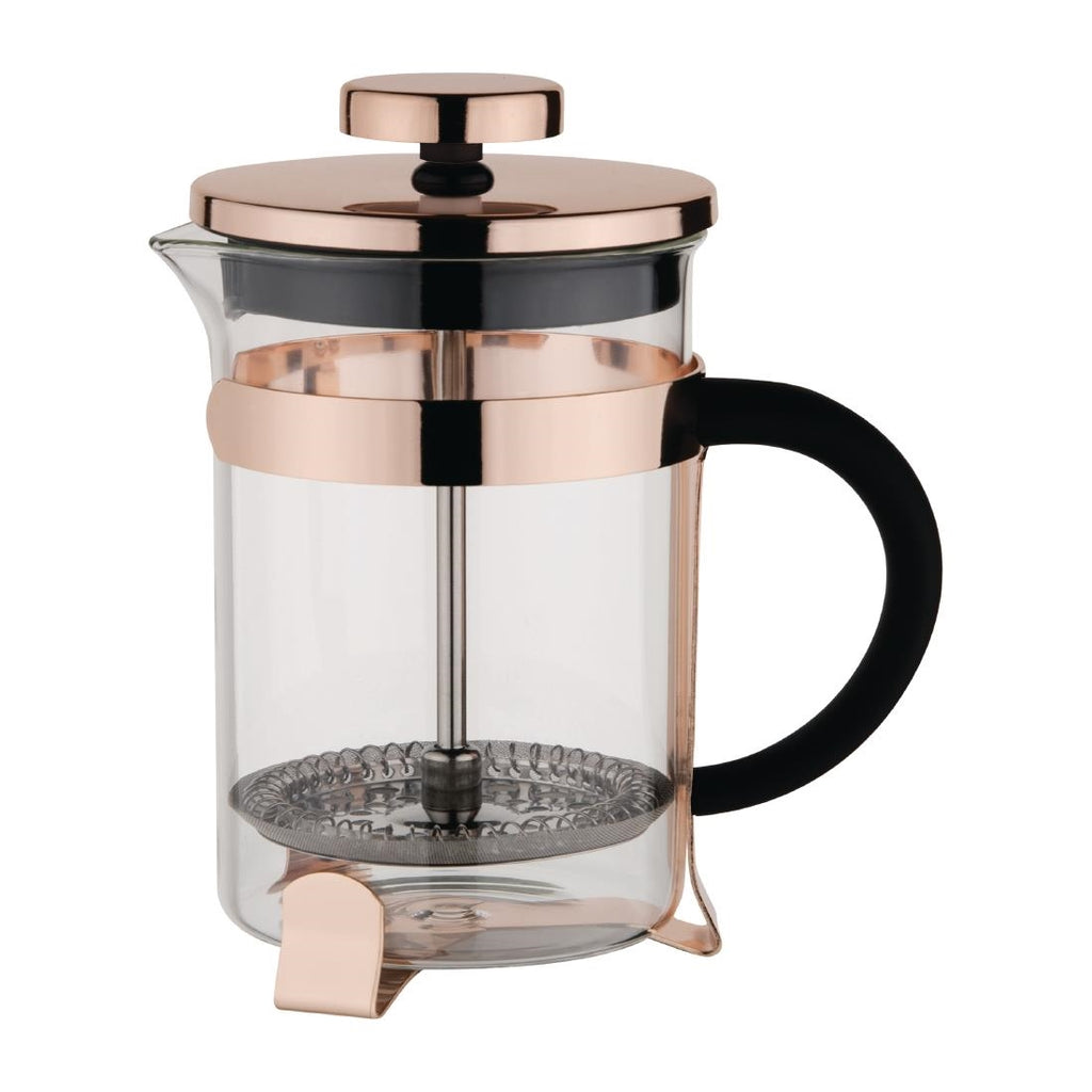 Olympia Contemporary Cafetiere Copper 12 Cup DR747
