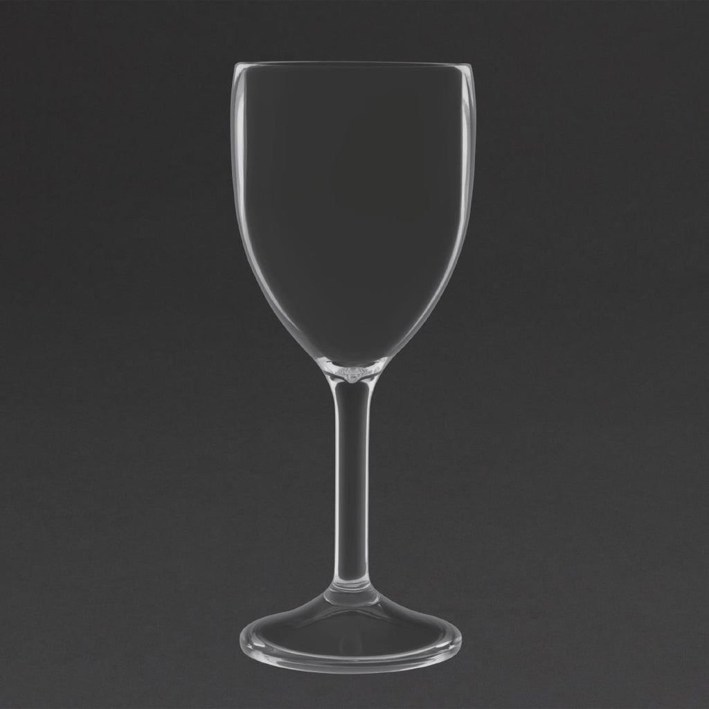 Olympia Kristallon Polycarbonate Wine Glasses 300ml (Pack of 12) DS130