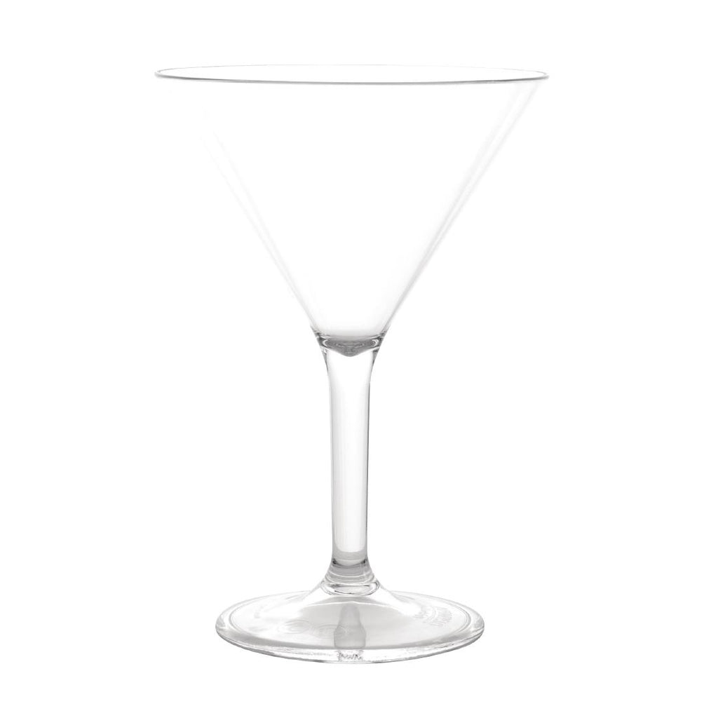 Olympia Kristallon Polycarbonate Martini Glasses 300ml (Pack of 12) DS131