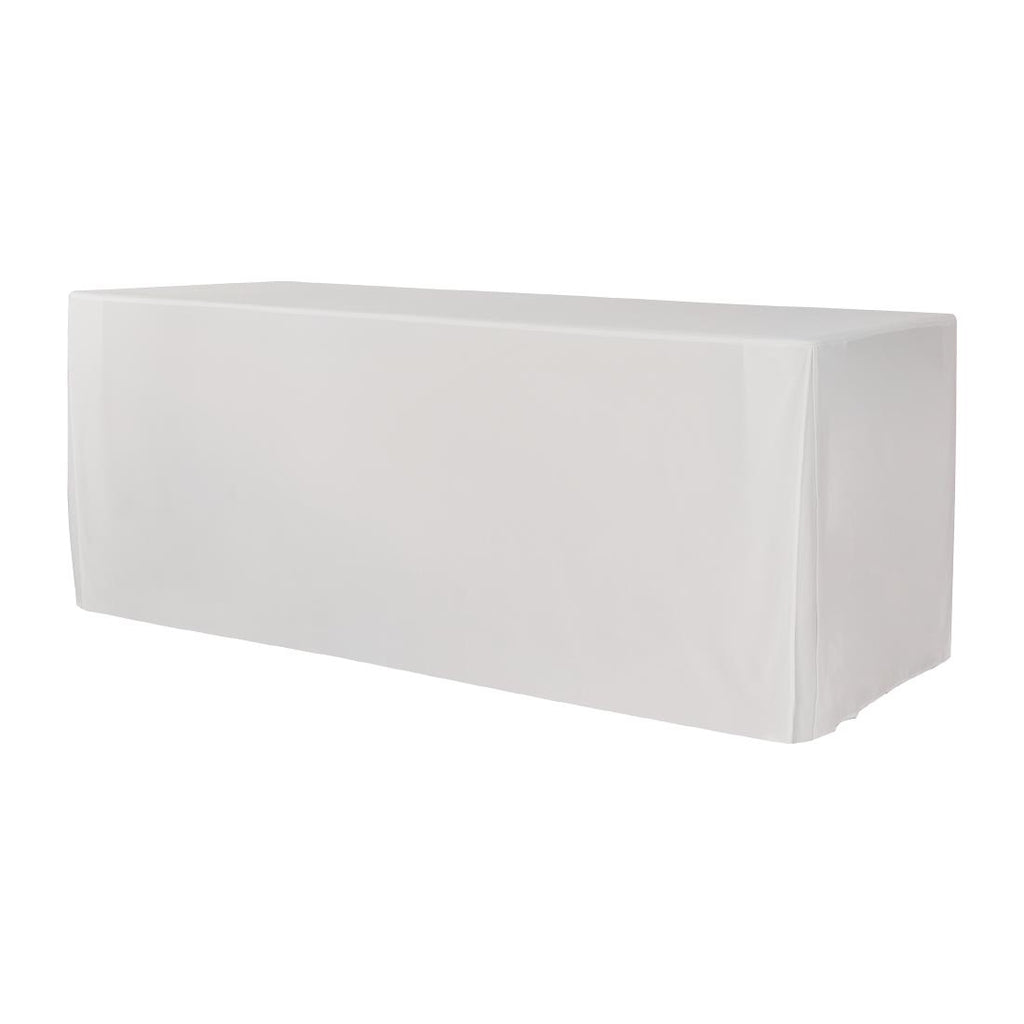 ZOWN XL180 Table Plain Cover White DW806