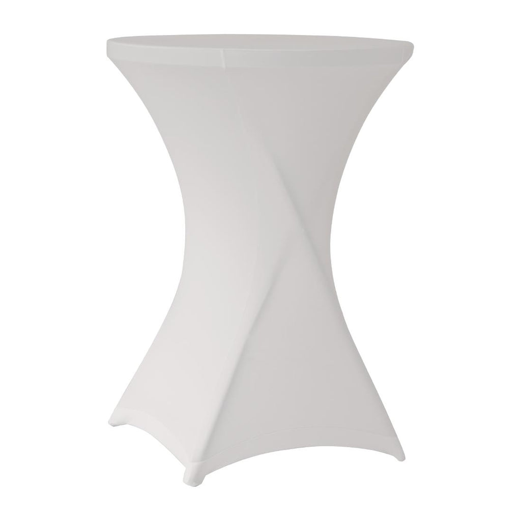 ZOWN Cocktail80 Table Stretch Cover White DW828