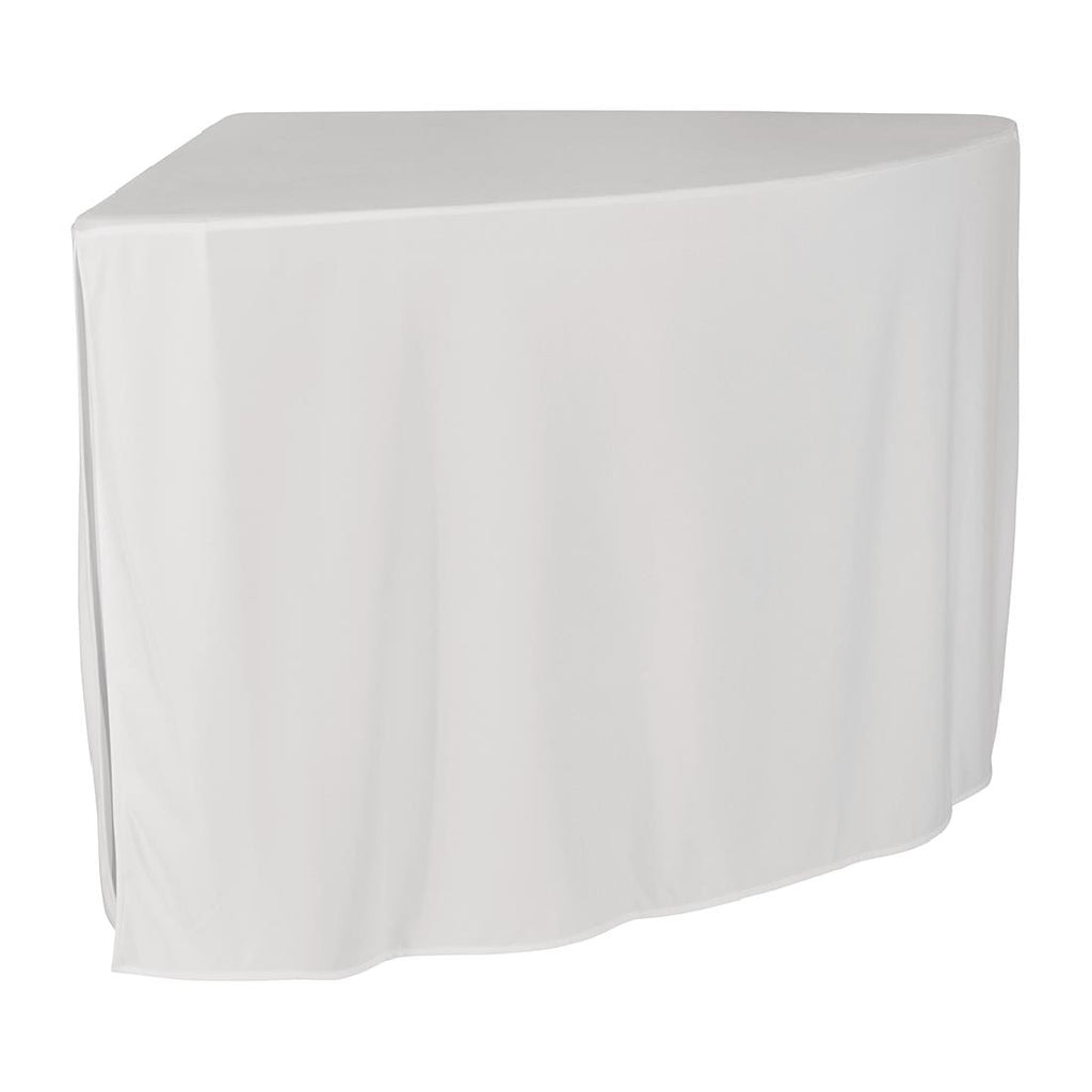ZOWN XLCorner Table Plain Cover White DW830