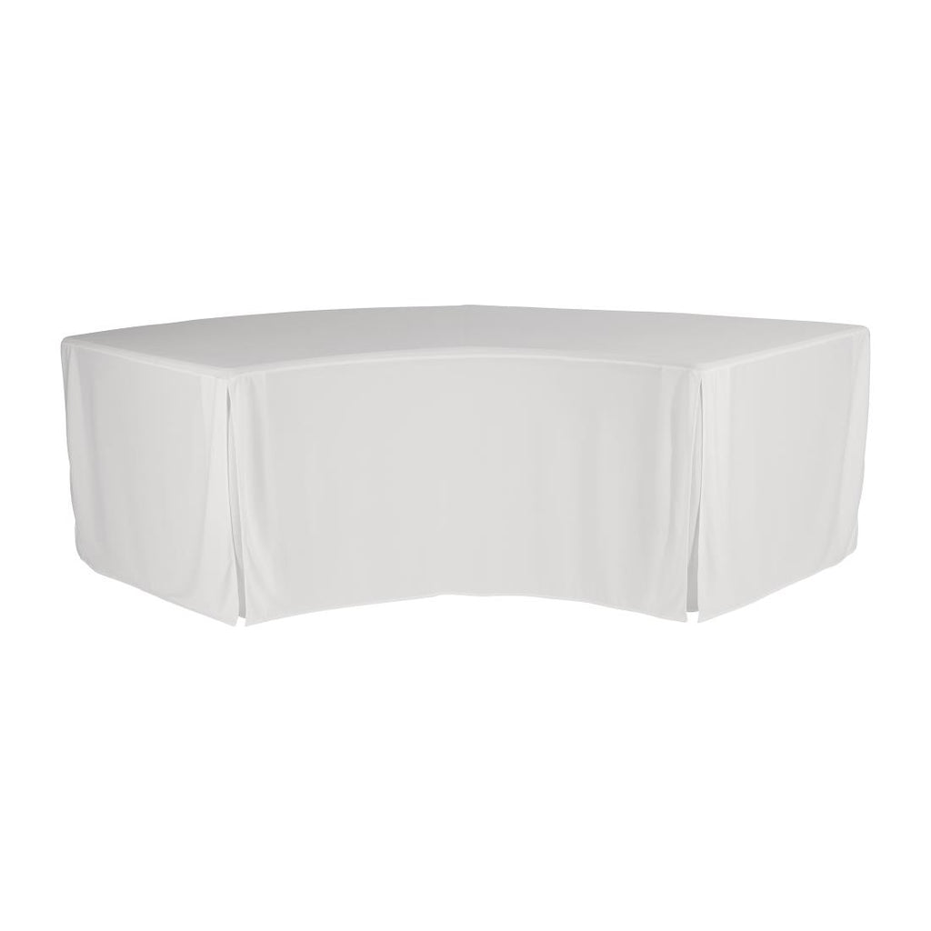 ZOWN XLMoon Table Plain Cover White DW834