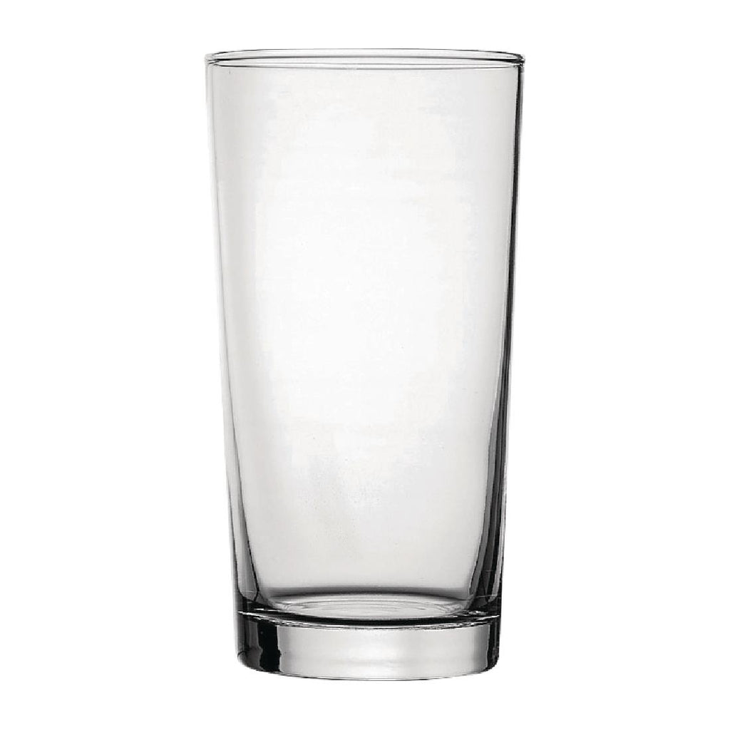 Utopia Nucleated Toughened Conical Beer Glasses 560ml CE Marked (Pack of 48) DY267