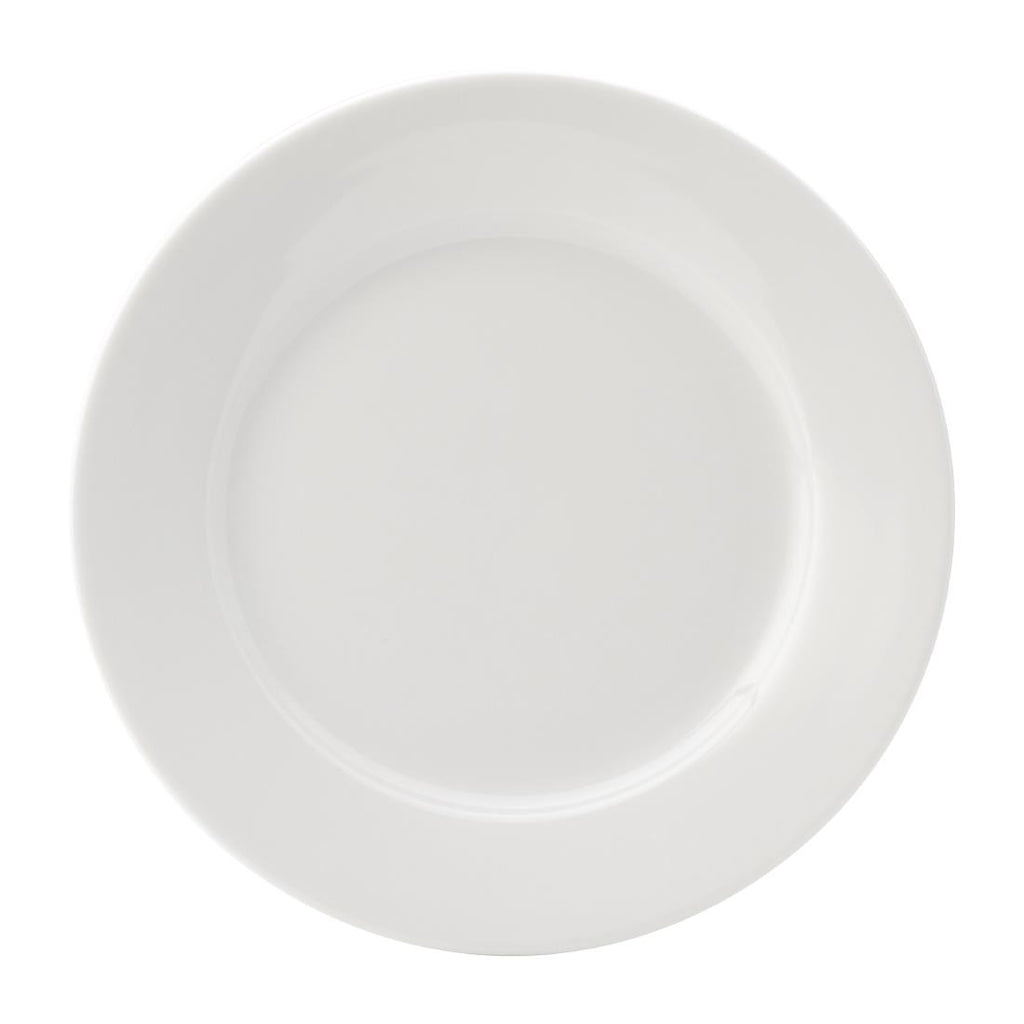Utopia Titan Winged Plates White 210mm (Pack of 24) DY342