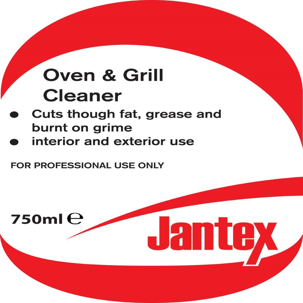 Jantex Grill and Oven Cleaner Ready To Use 750ml (Six Pack) DY989
