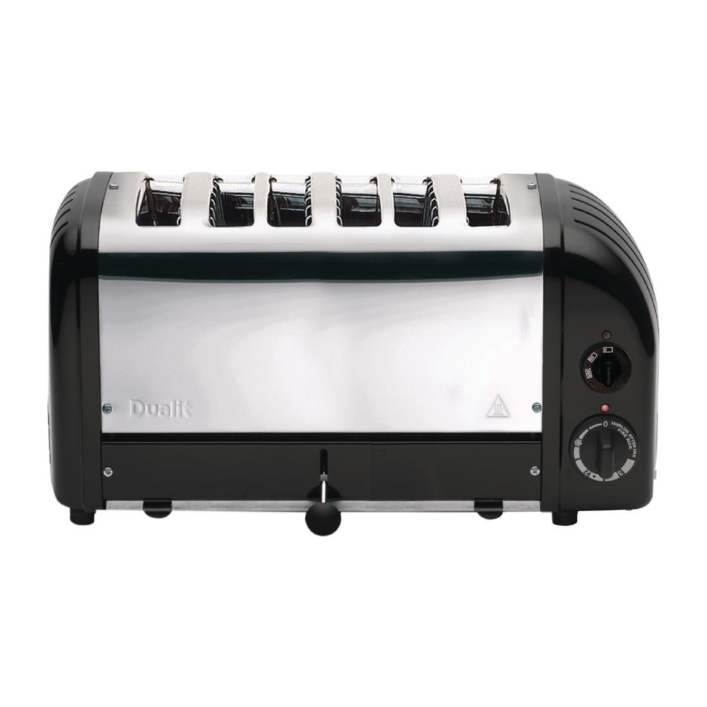 Dualit 6 Slice Vario Toaster Black 60145 E267