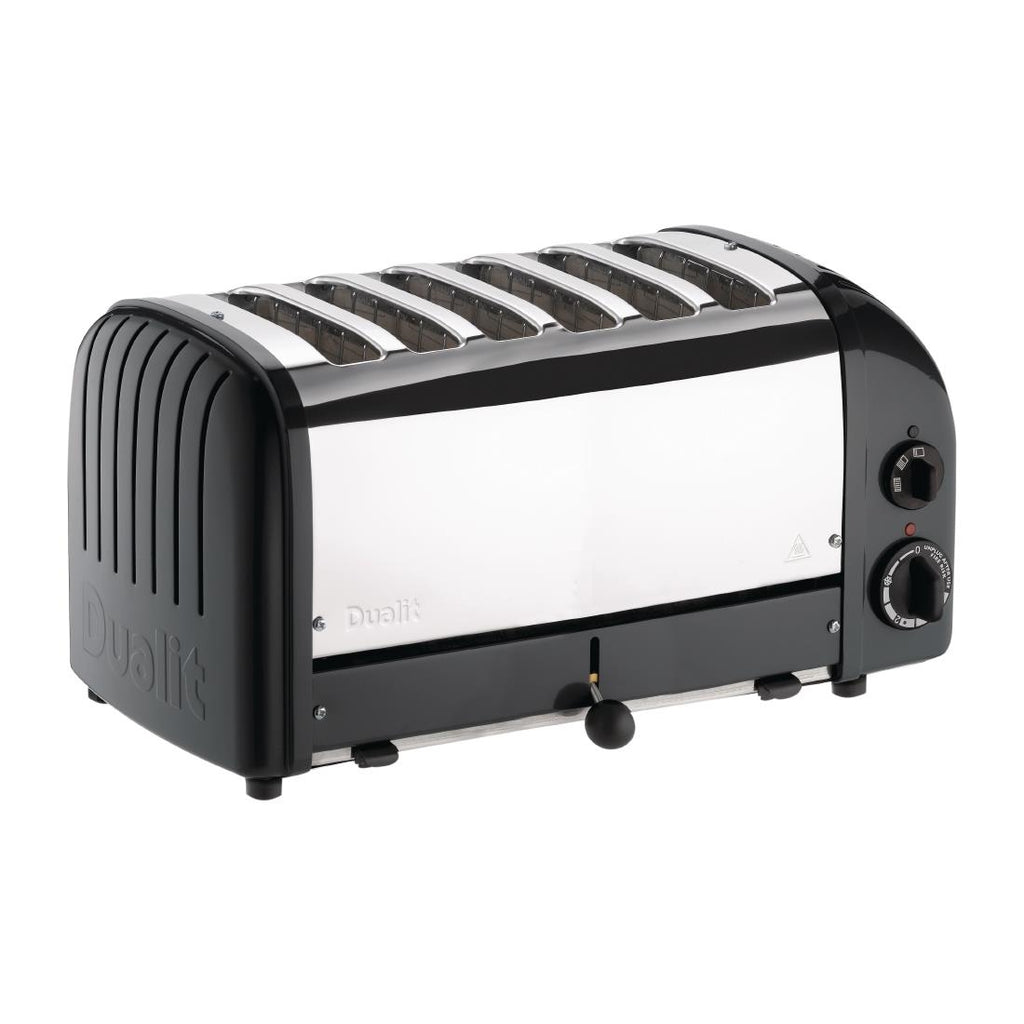 Dualit 6 Slice Vario Toaster Black 60145 E267