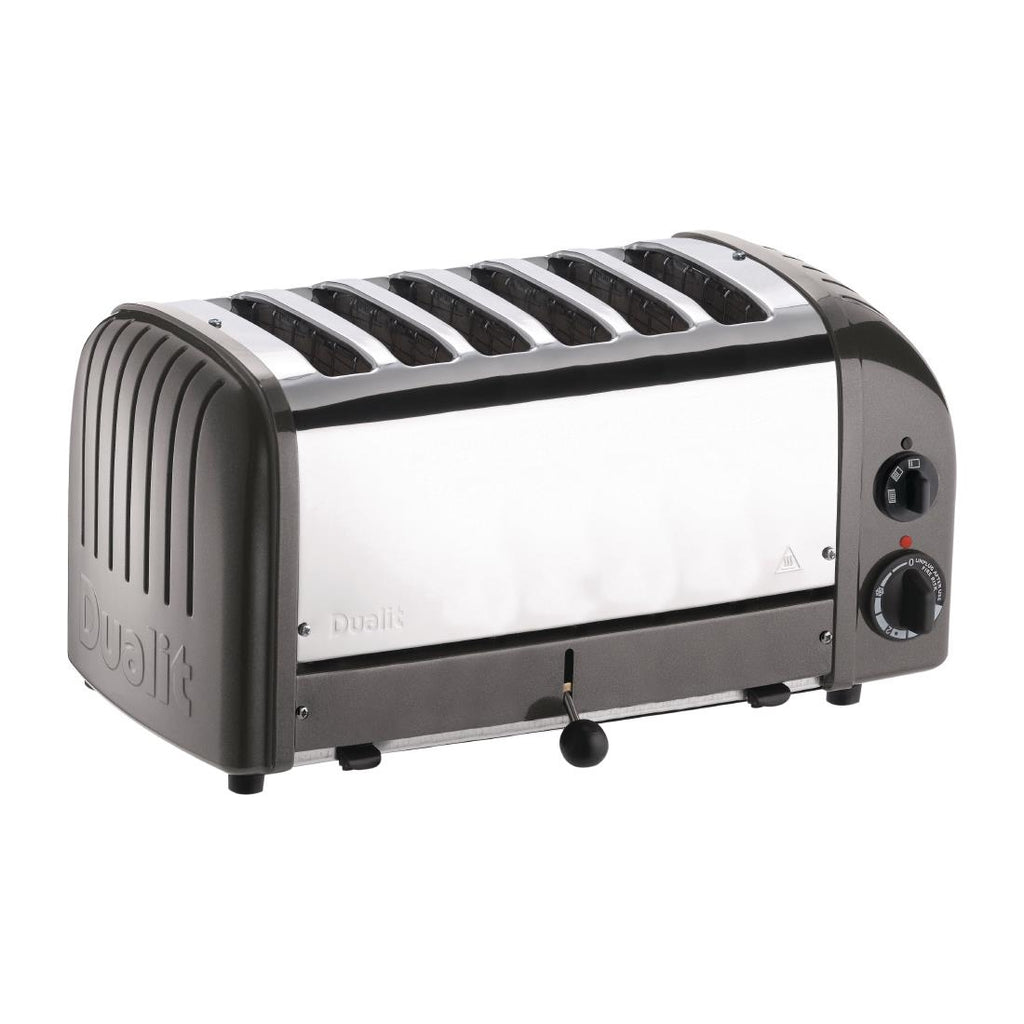 Dualit 6 Slice Vario Toaster Charcoal 60156 E269