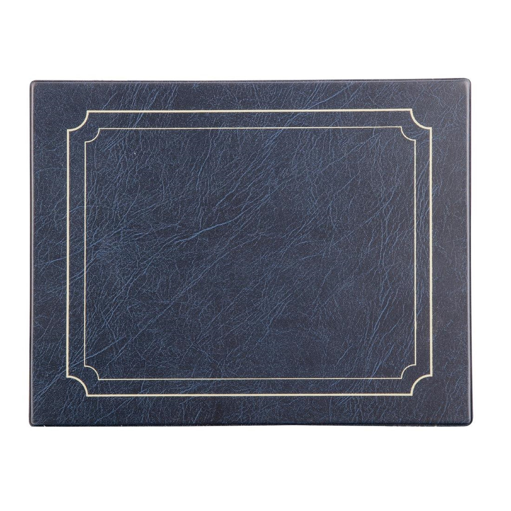 PVC Blue Place Mat (Pack of 6) E601