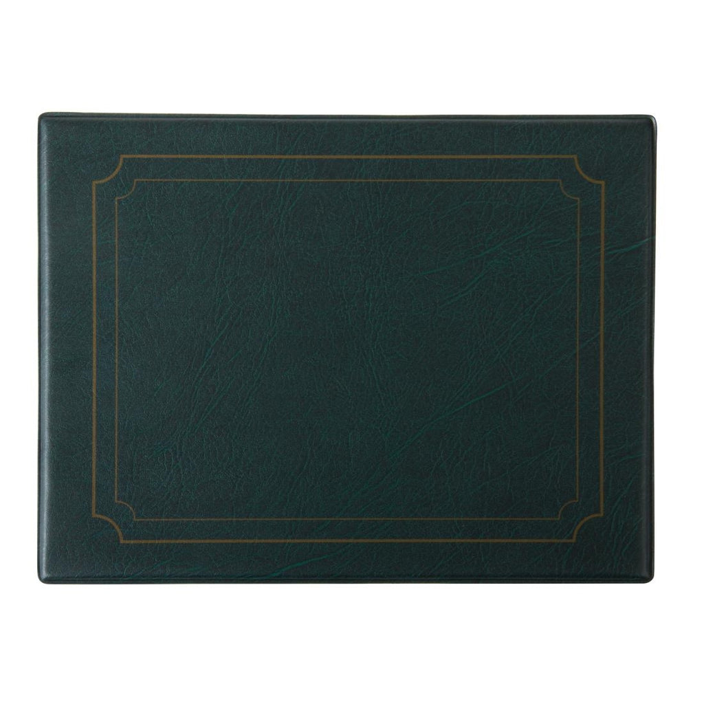 Olympia PVC Green Place Mat (Pack of 6) E604