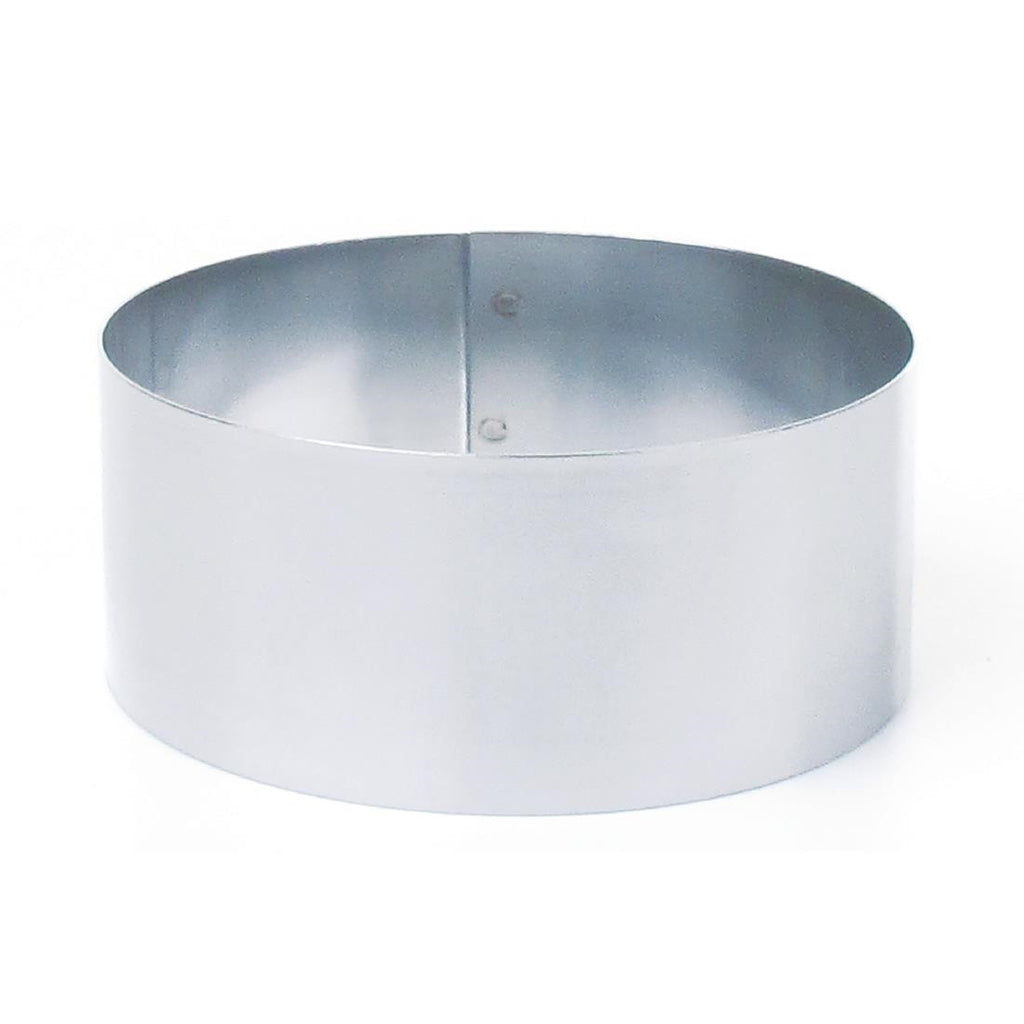 Matfer Bourgeat Stainless Steel Mousse Ring 140 x 60mm E886