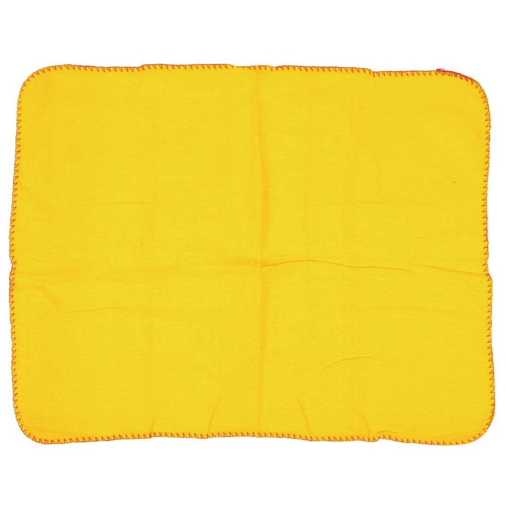 Jantex Yellow Dusters (Pack of 10) E943