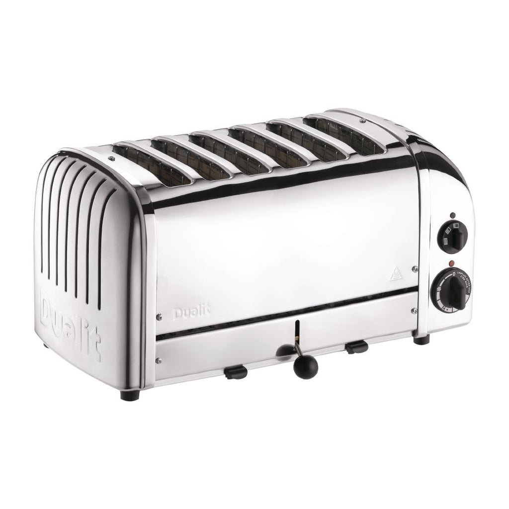 Dualit 6 Slice Vario Toaster Stainless Steel 60144 E972