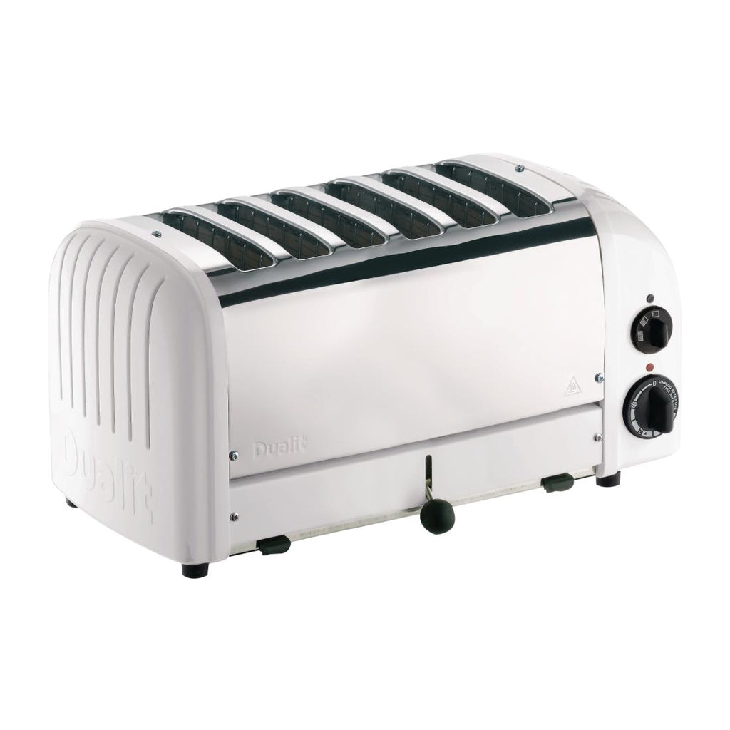 Dualit 6 Slice Vario Toaster White 60146 E975