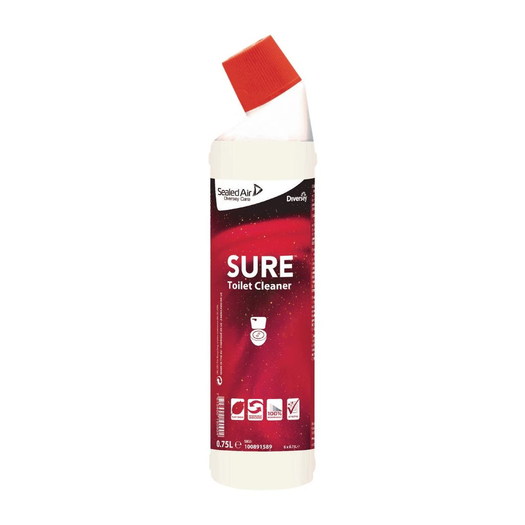 SURE Toilet Cleaner Ready To Use 750ml (6 Pack) FA231