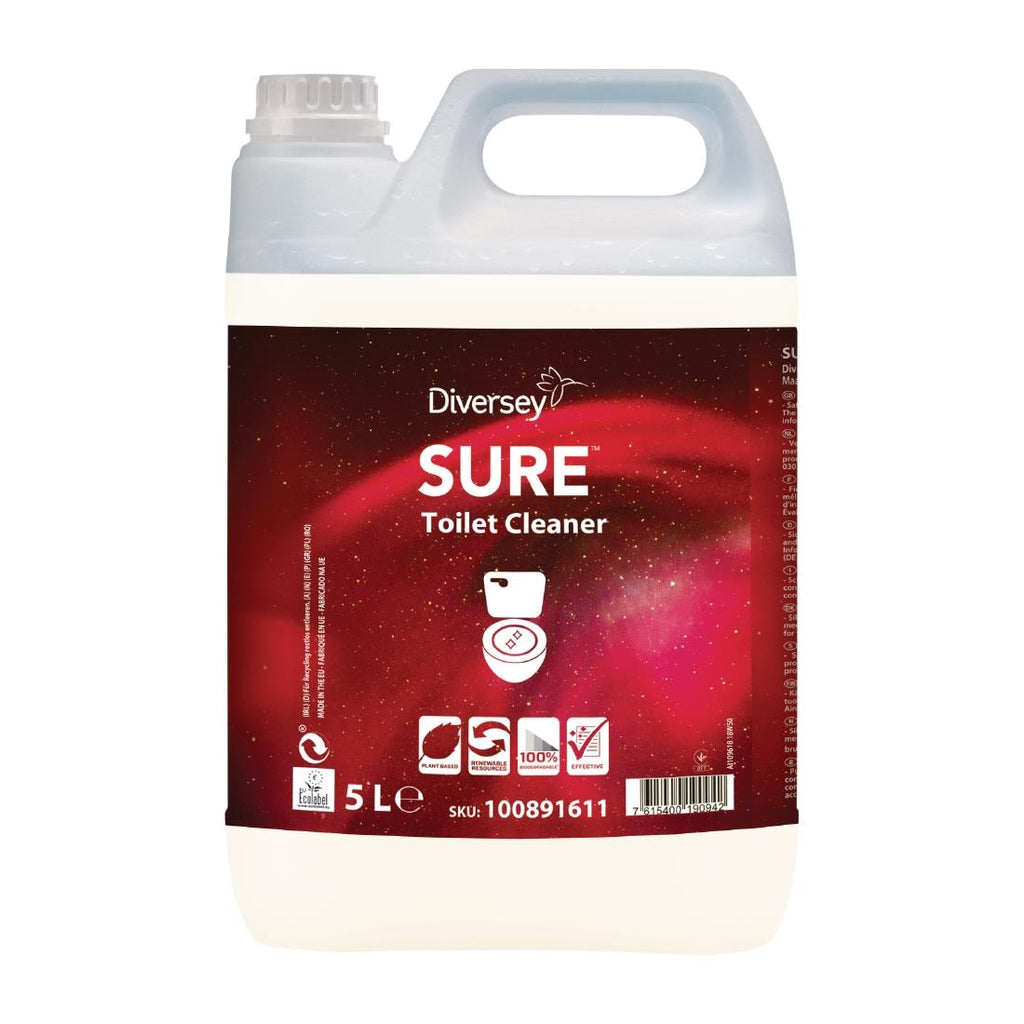 SURE Toilet Cleaner Ready To Use 5Ltr (2 Pack) FA232