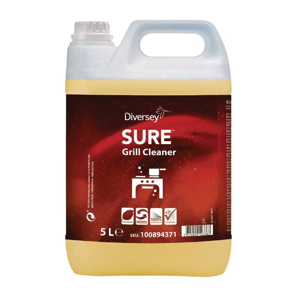 SURE Grill Cleaner Concentrate 5Ltr (2 Pack) FA243