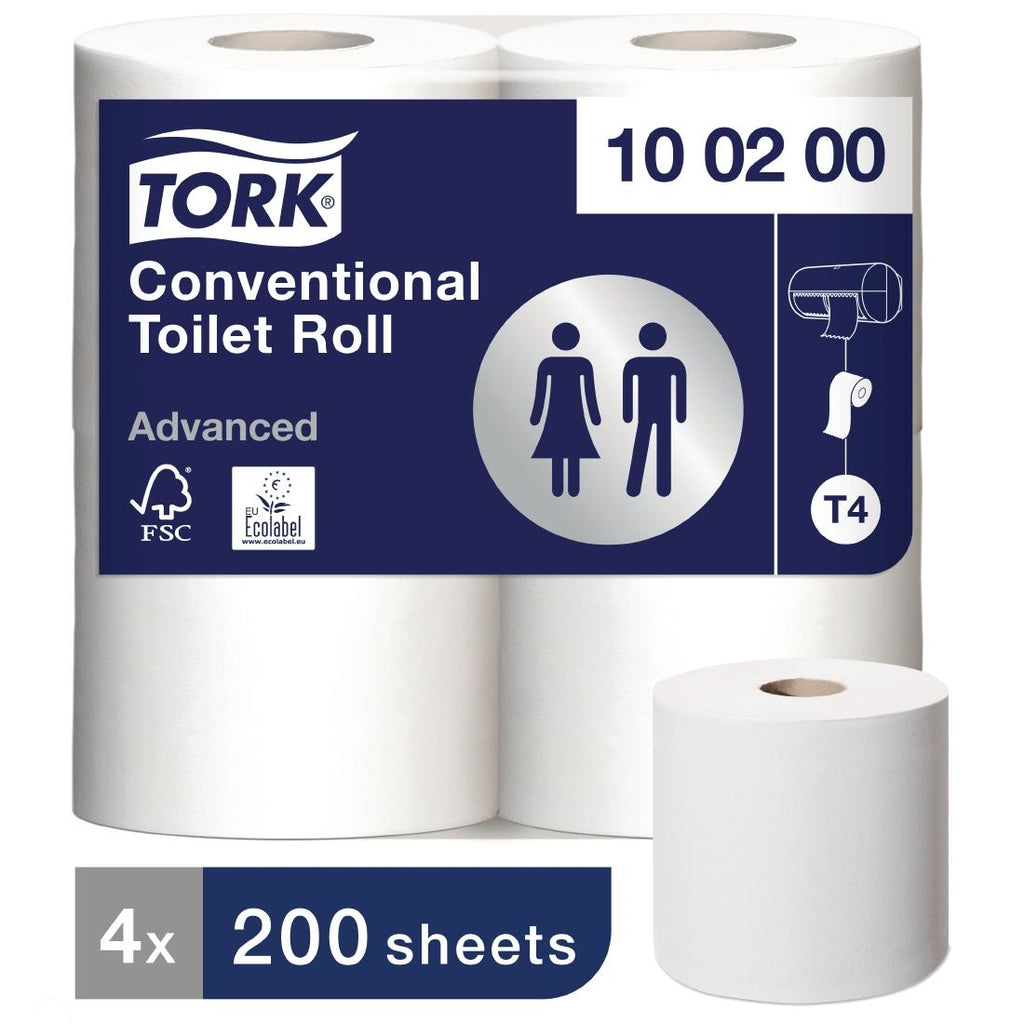 Tork Advanced Conventional Toilet Rolls (Pack of 36) FA702