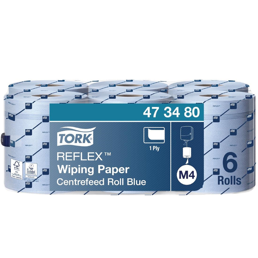 Tork Reflex Centrefeed Wiping Paper 1-Ply 269m (Pack of 6) FA703