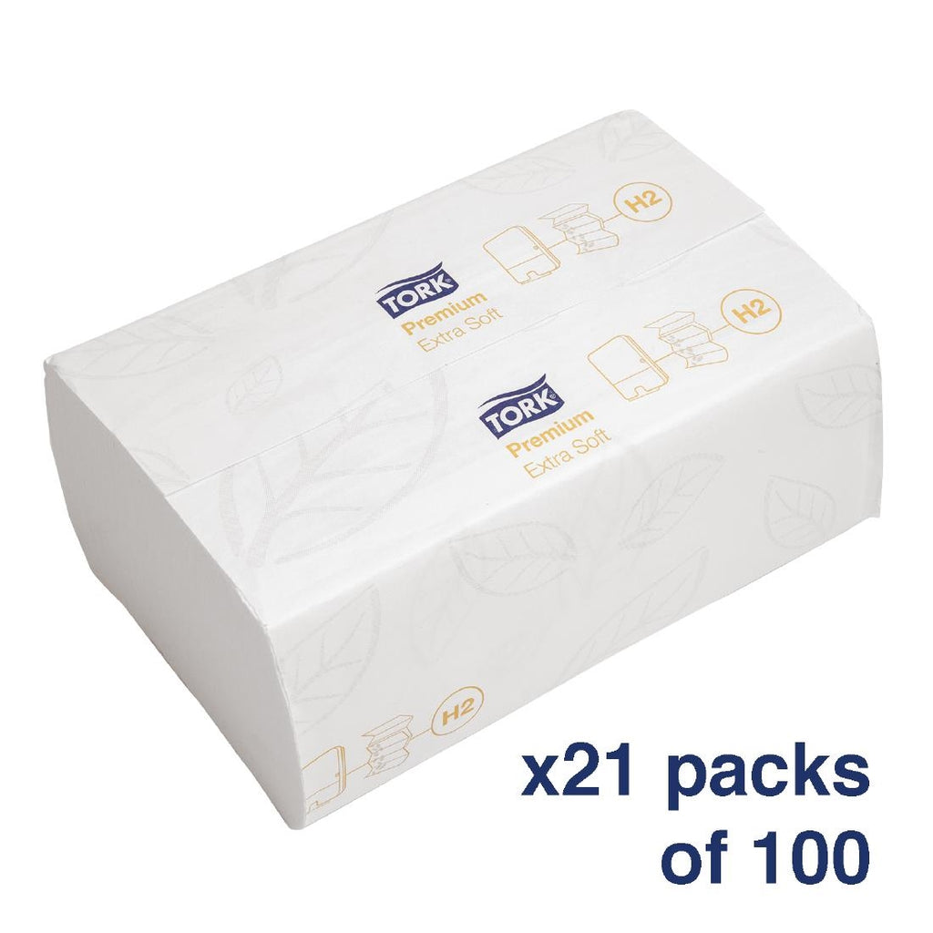 Tork Xpress Extra-Soft Multi-Fold Hand Towels 2-Ply (Pack of 2100) FA705